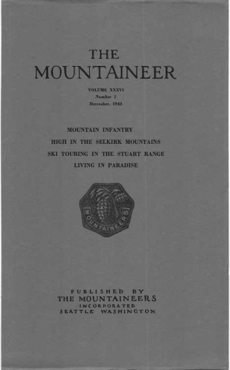 The Mountaineer 1943 cover